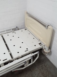 Thumbnail image of Huntleigh Contura Model 560AA2A Electric Profiling Hospital Care Bed Medical