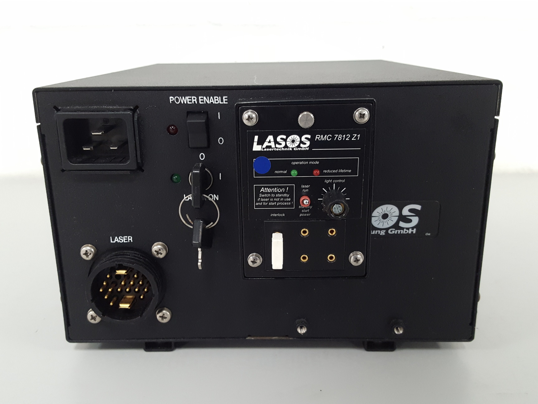 Image of Lasos LGN-7812 RMC 7812-Z1 Laser Power Supply Lab 