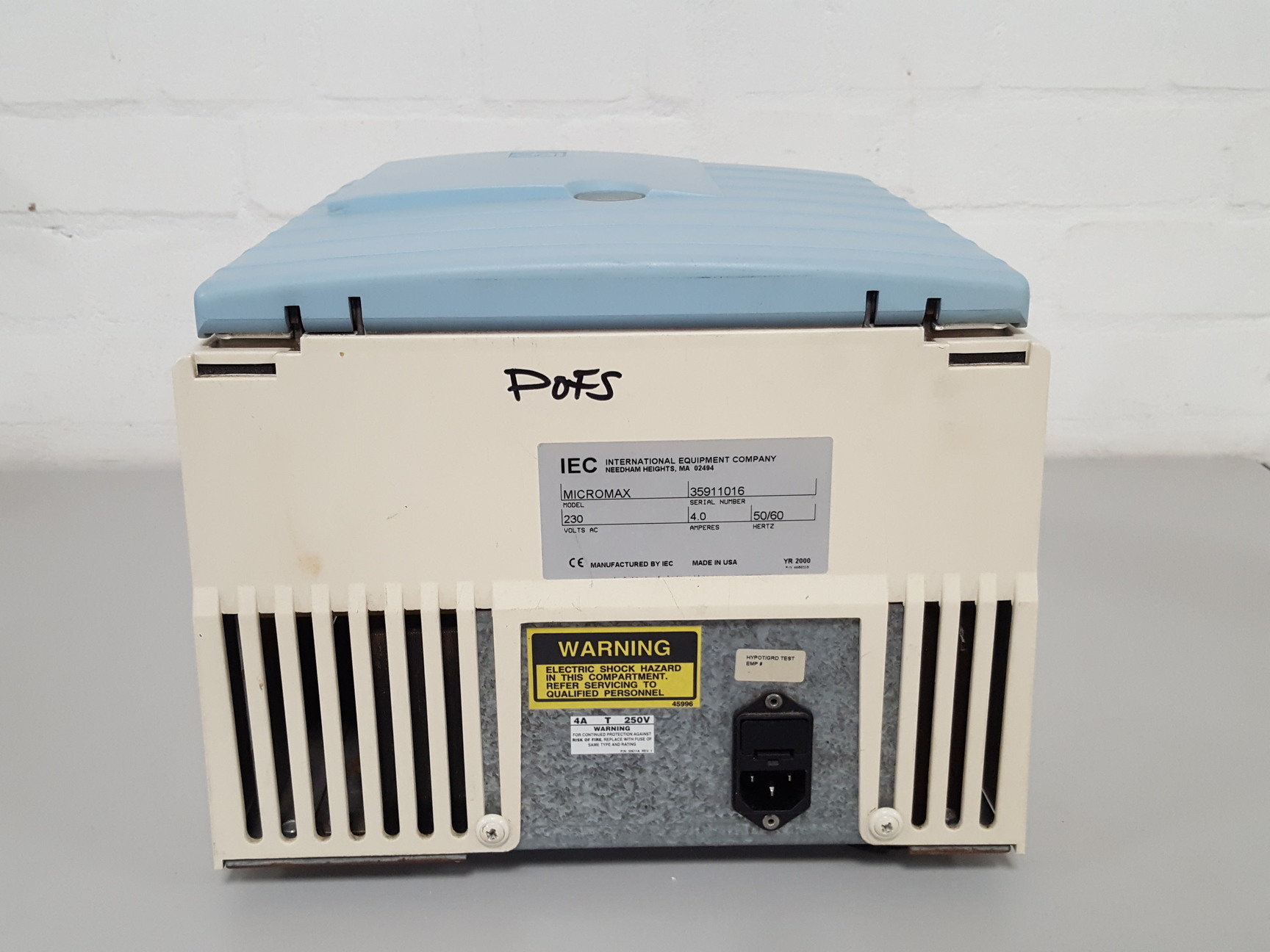 Image of IEC Micromax Benchtop Centrifuge + 24-Tube Rotor 15,000rpm Lab