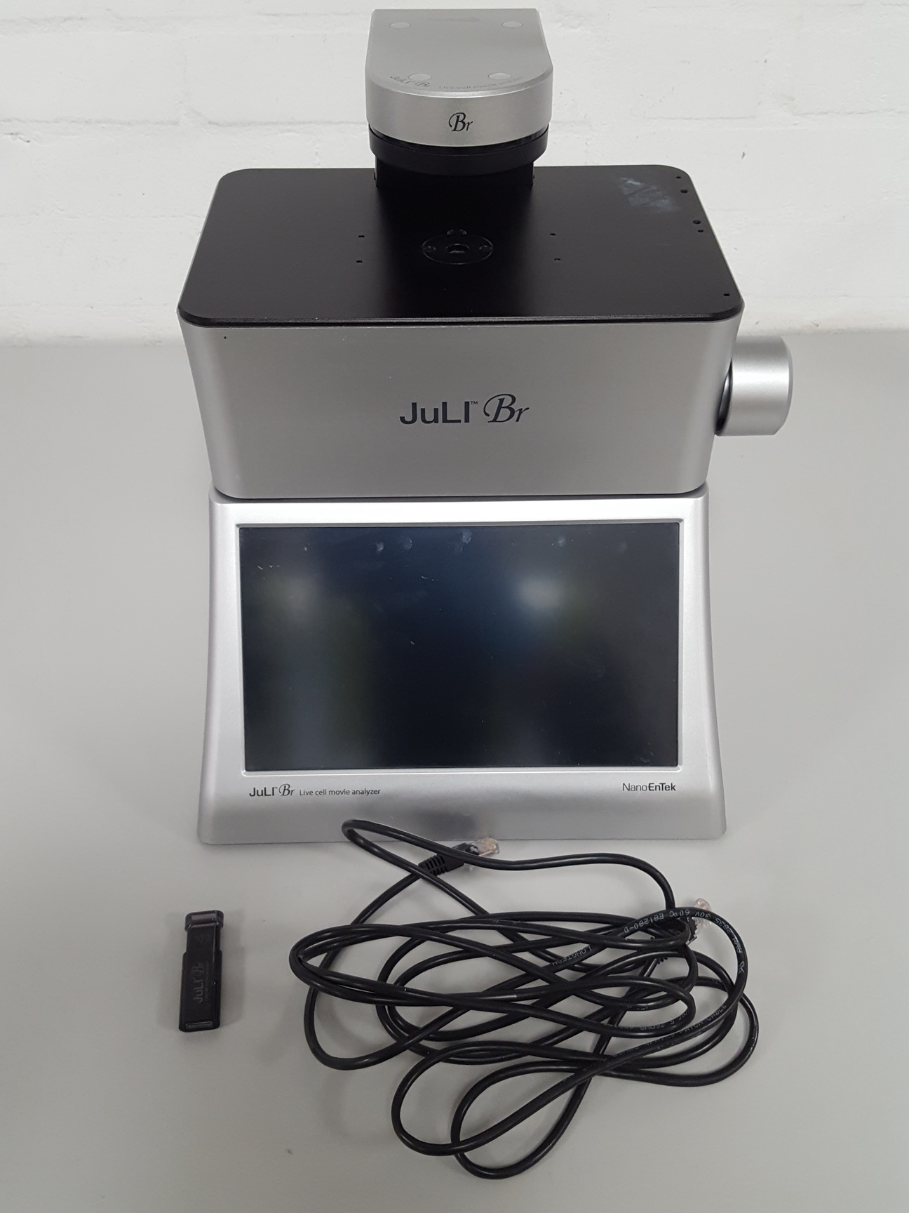 Image of Nano Entek Juli Br & FL Live Cell Movie Film Analyzer Lab + Dongle Spares Repair