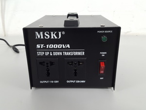Thumbnail image of MSKJ ST-1000VA Step & Up Down Transformer 110-120V Lab Power Convertor
