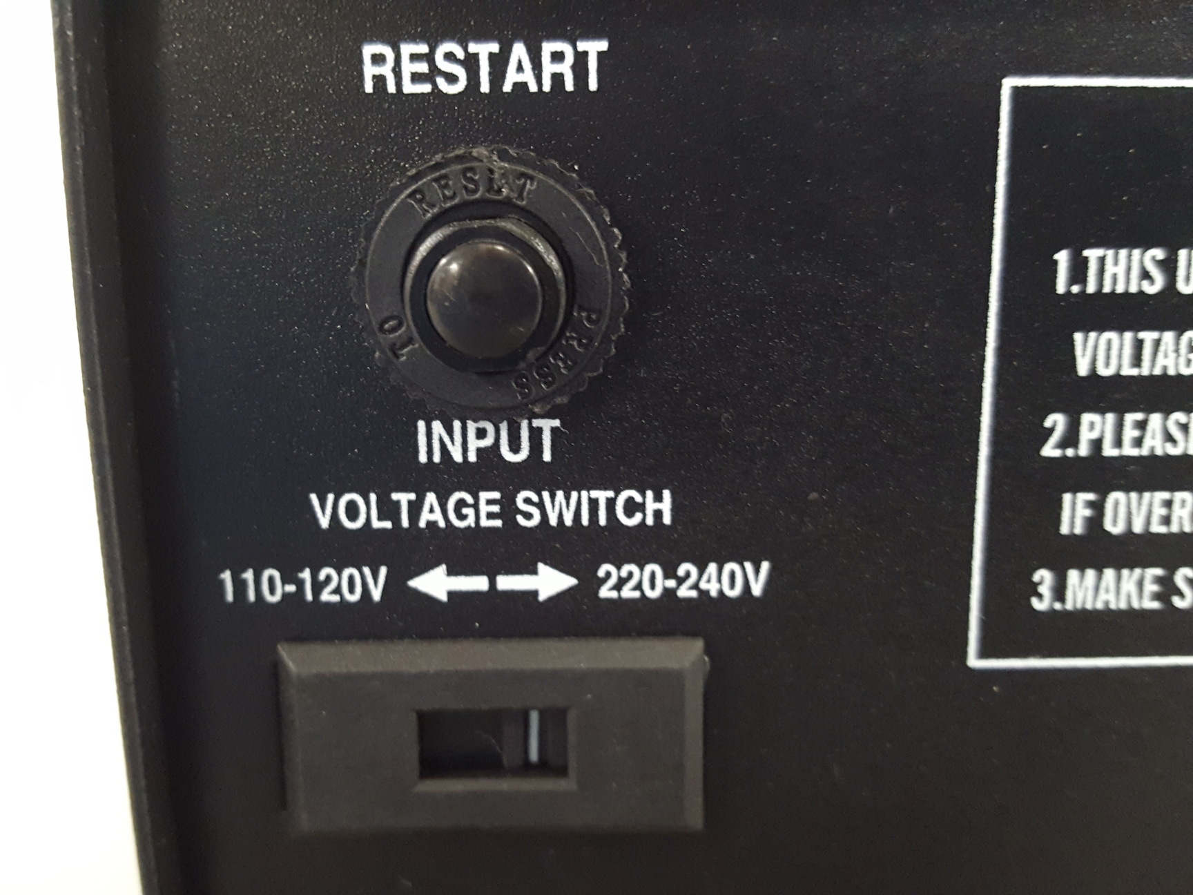 Image of MSKJ ST-1000VA Step & Up Down Transformer 110-120V Lab Power Convertor