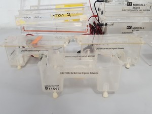 Thumbnail image of 14 x Gel Electrophoresis Apparatus Bio-Rad Midicell EC350, Sub-Cell Model 192, 