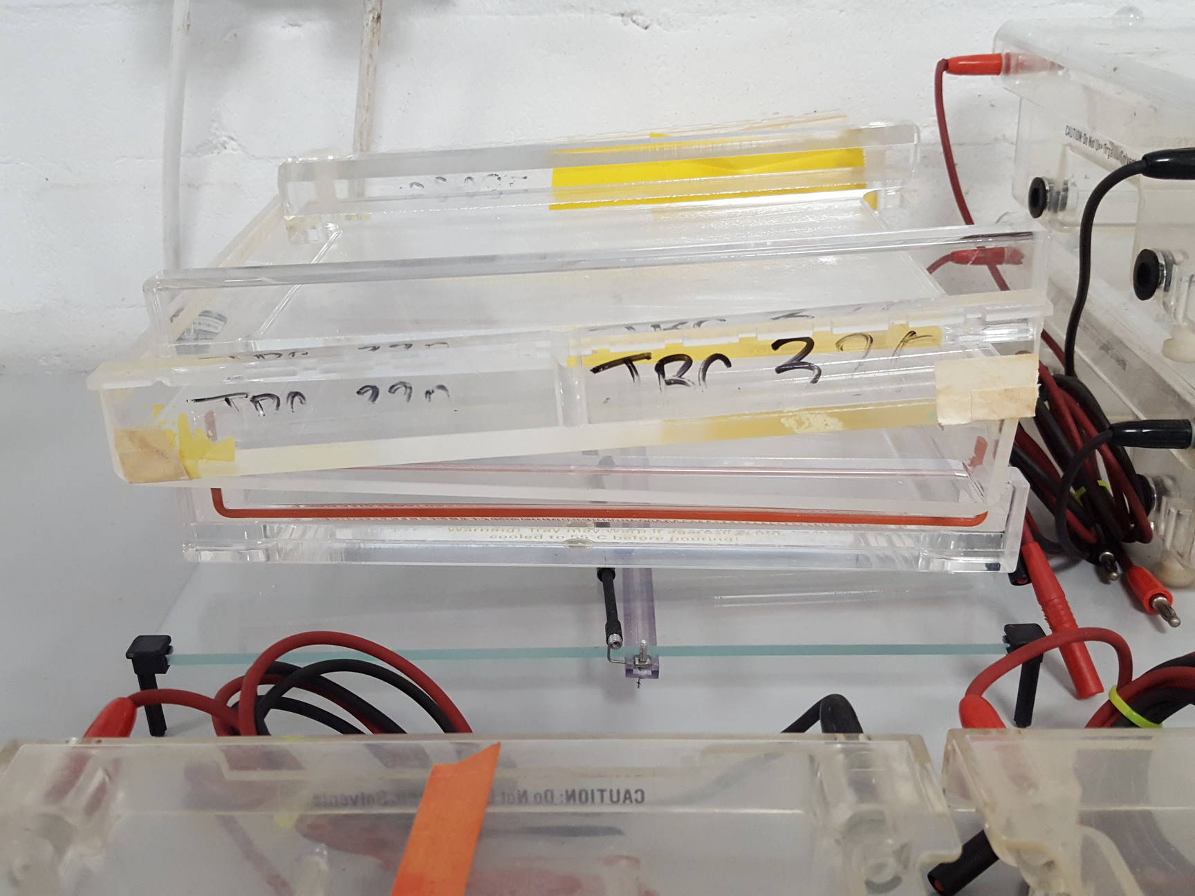 Image of 14 x Gel Electrophoresis Apparatus Bio-Rad Midicell EC350, Sub-Cell Model 192,