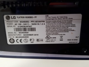 Thumbnail image of LG Flatron W2453SQ-PF Widescreen LCD Monitor AV VGA