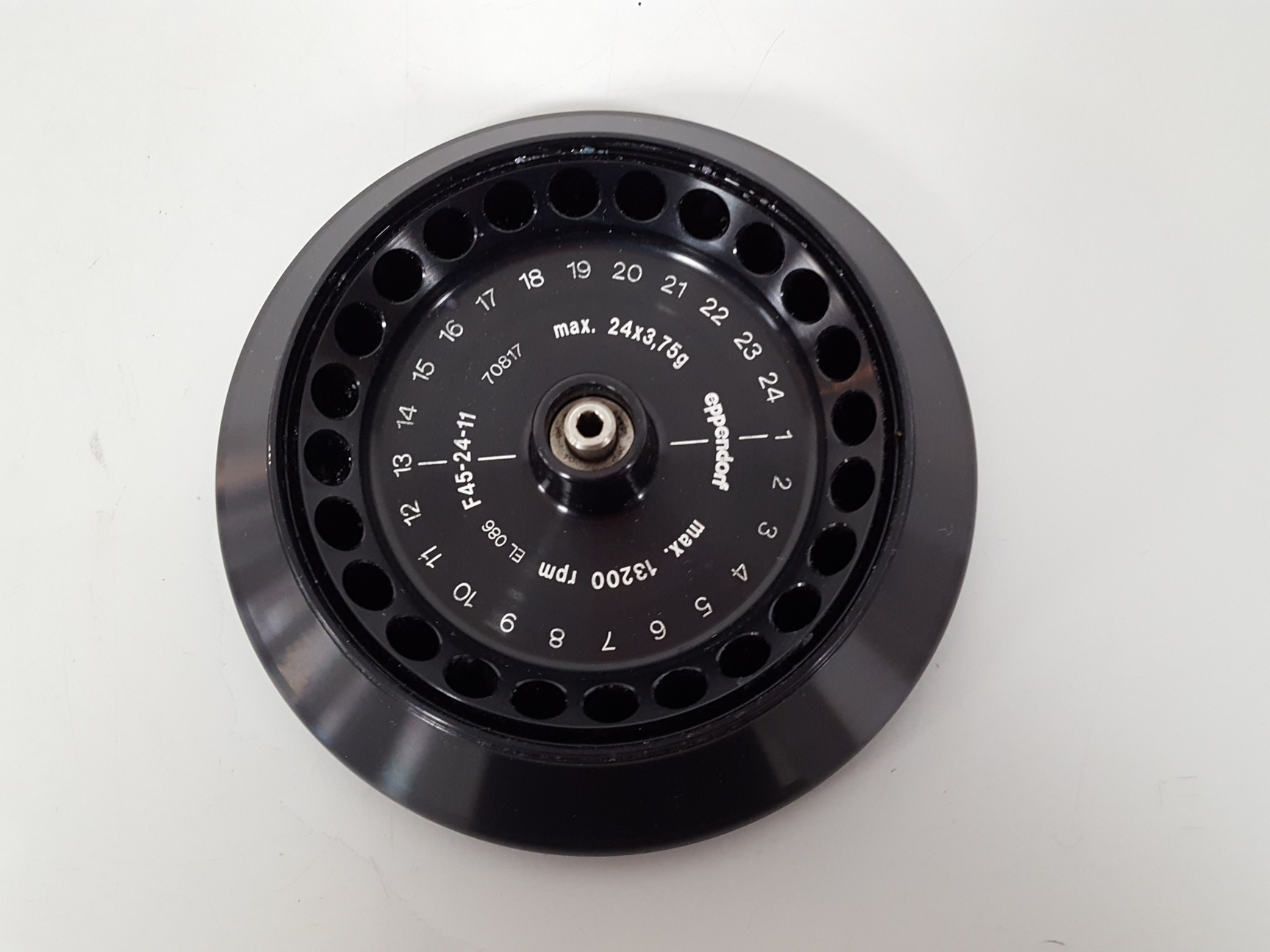 Image of Eppendorf F-45-24-11 Fixed-Angle Centrifuge Rotor 13200rpm Max Lab