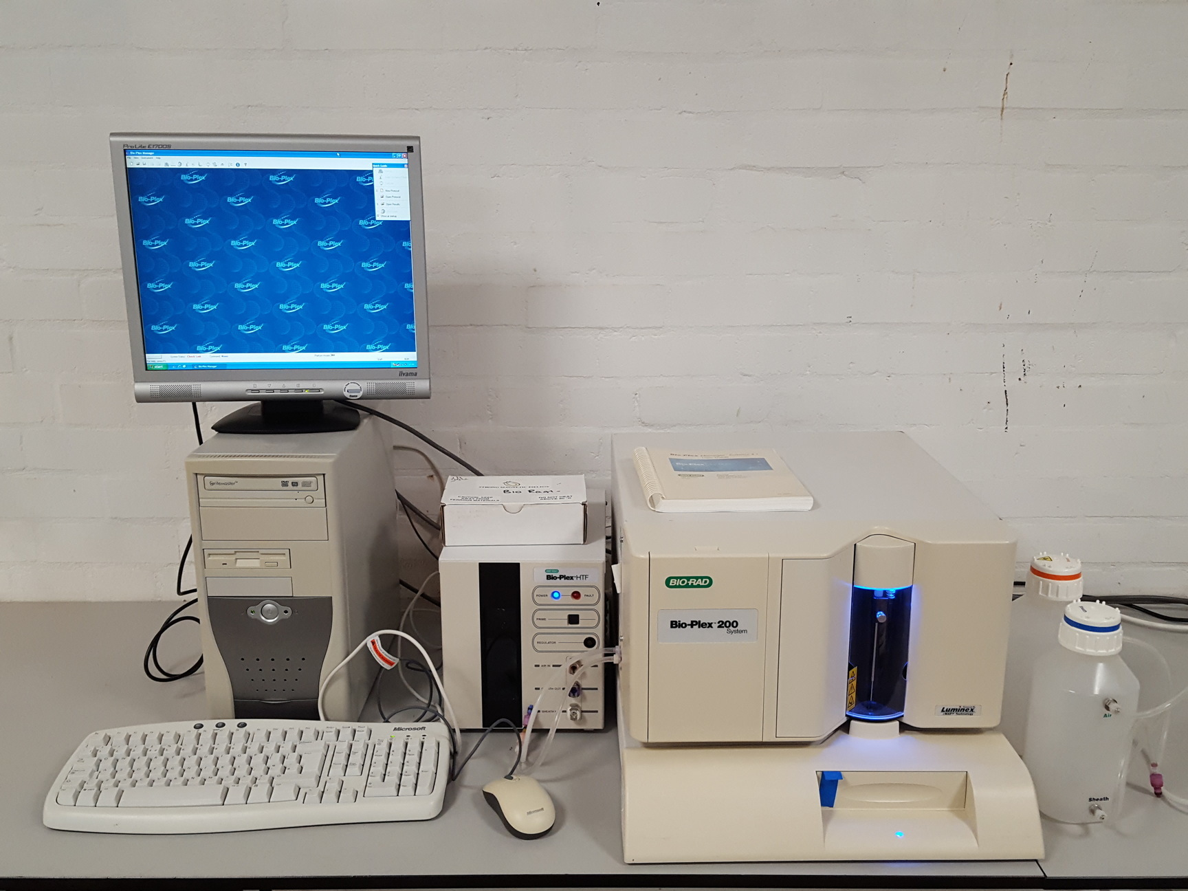 Image of Bio-Rad Bio-Plex 200 Luminex System + Software & User Manuals Lab