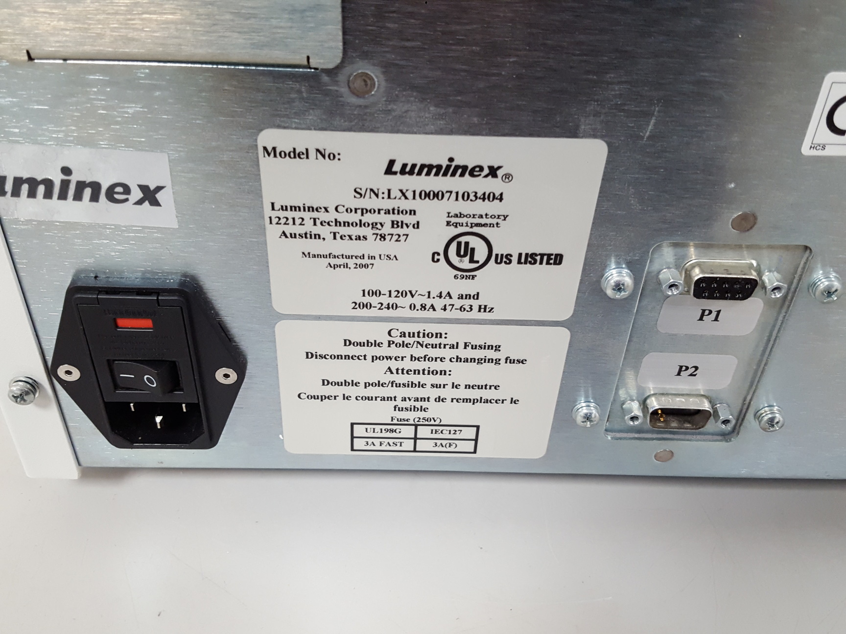 Image of Bio-Rad Bio-Plex 200 Luminex System + Software & User Manuals Lab