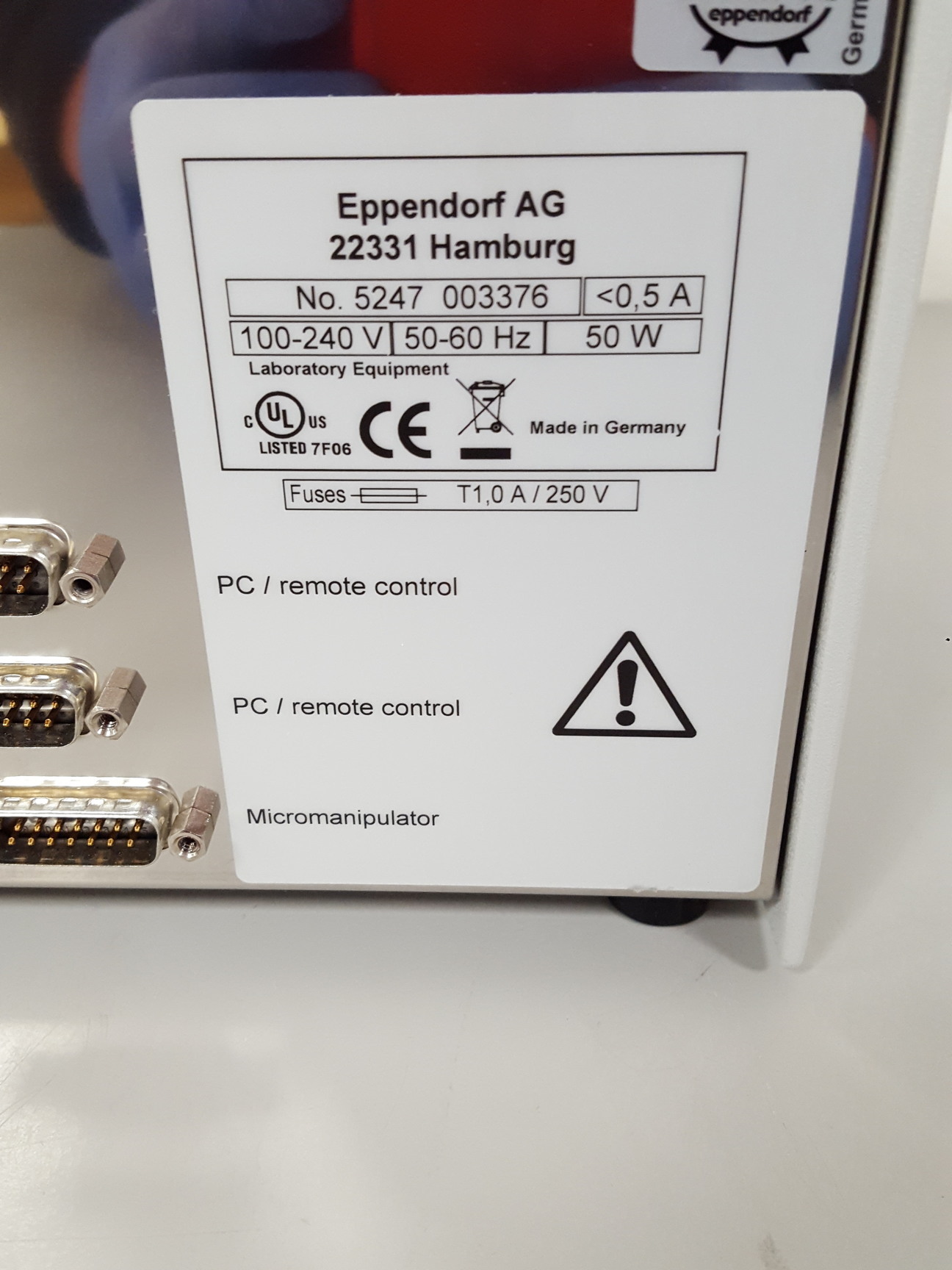 Image of Eppendorf InjectMan NI 2 Micromanipulator + FemtoJet & Accessories Lab