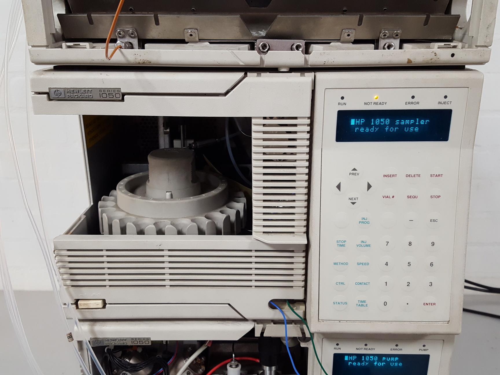 Image of Agilent / HP 1050 LC-UV HPLC System + PC & Software + Spare Deuterium Lamp Lab