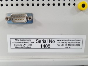 Thumbnail image of ACM Instruments GillAC System & Variable Resistance Controller Lab