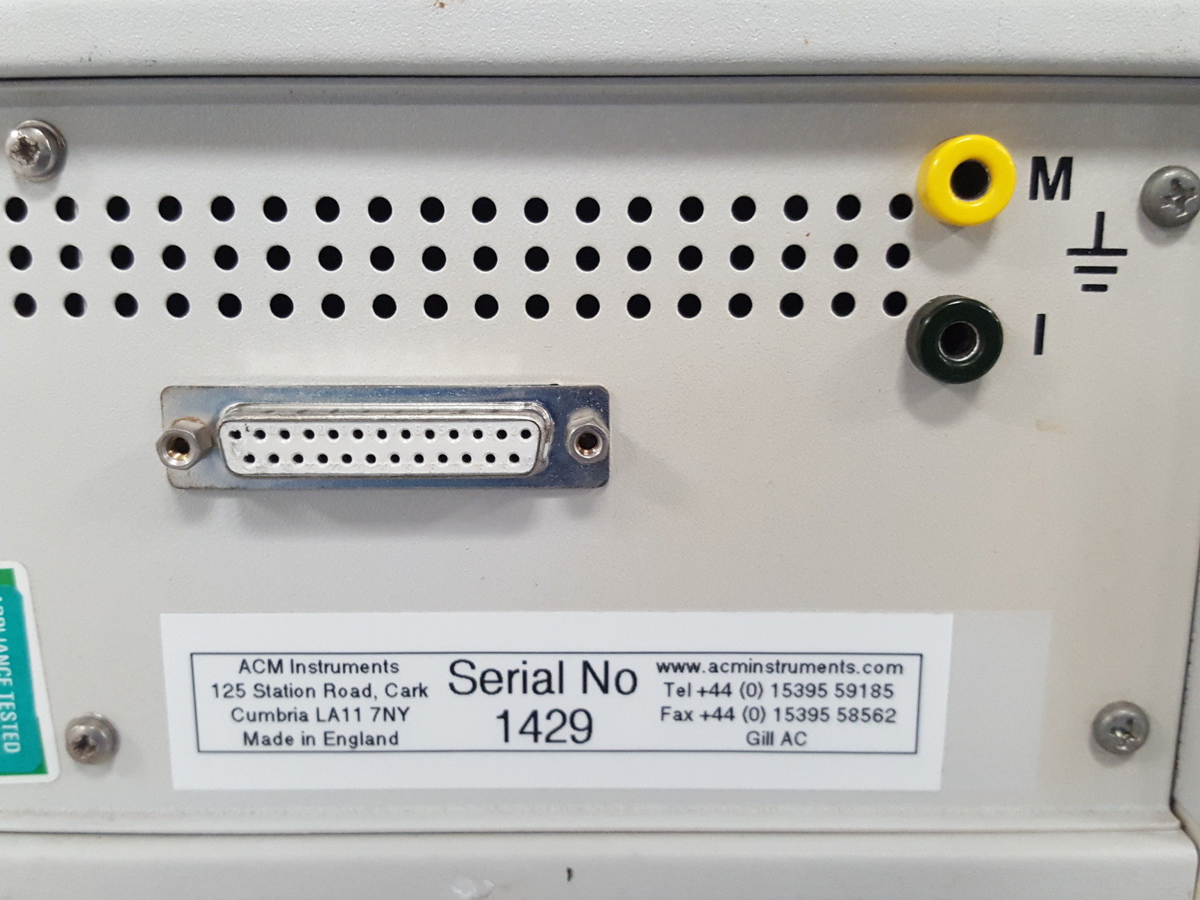 Image of ACM Instruments Gill AC Potentiostat, Galvanostat & Zero Resistance Ammeter Lab