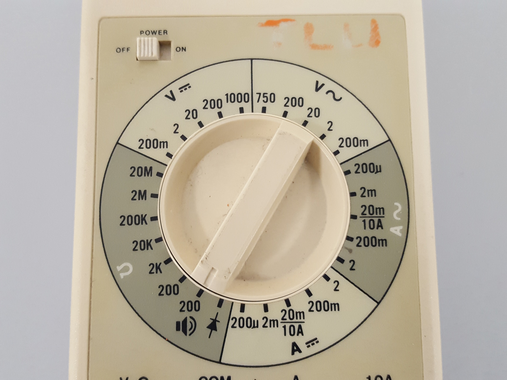 Image of Beckman Industrial T100B Digital Multimeter Electronics Test Lab