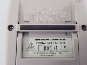 Thumbnail image of Beckman Industrial T100B Digital Multimeter Electronics Test Lab