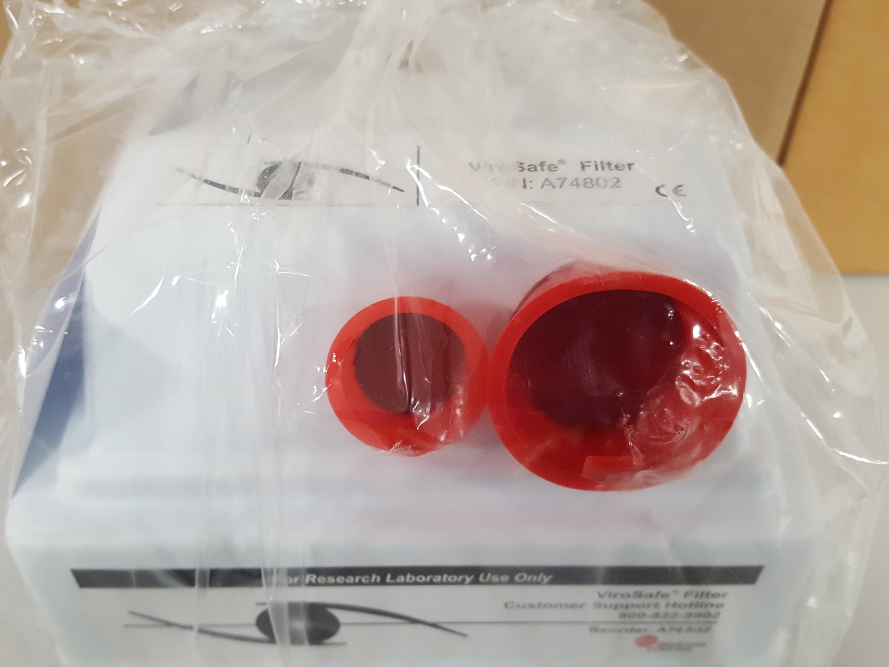 Image of 8 x Beckman Coulter ViroSafe Filters Lab A74802 Buffalo Filter