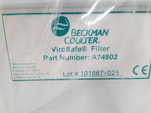 Thumbnail image of 8 x Beckman Coulter ViroSafe Filters Lab A74802 Buffalo Filter
