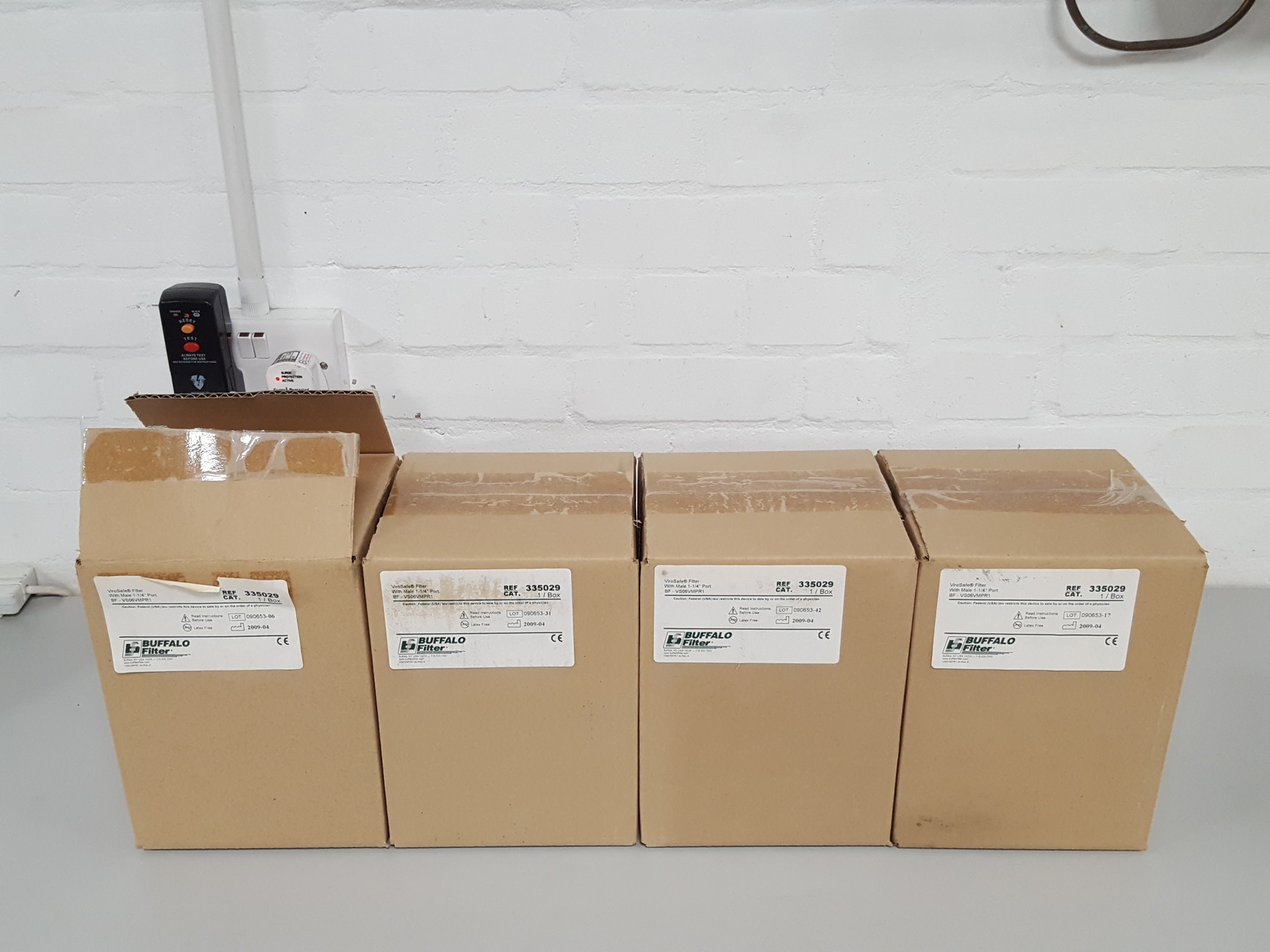 Image of 4 x Beckman Coulter ViroSafe ULPA Filter Buffalo Filter 335029 BD Biosciences