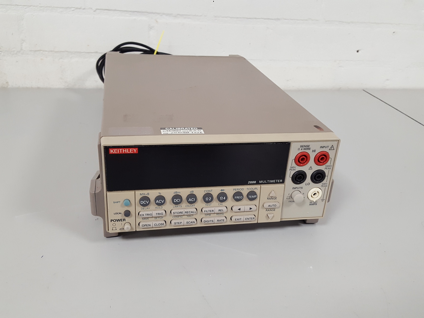 Image of Keithley 2000 Digital Multimeter Lab