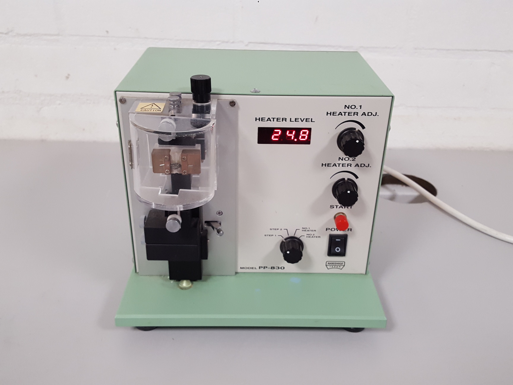 Image of Narishige PP-830 Single Stage Glass Microelectrode Puller Pipette Prep Lab