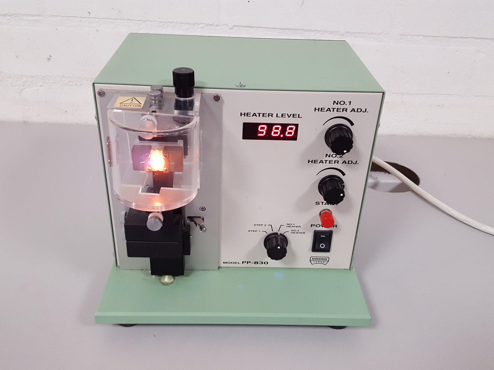 Image of Narishige PP-830 Single Stage Glass Microelectrode Puller Pipette Prep Lab