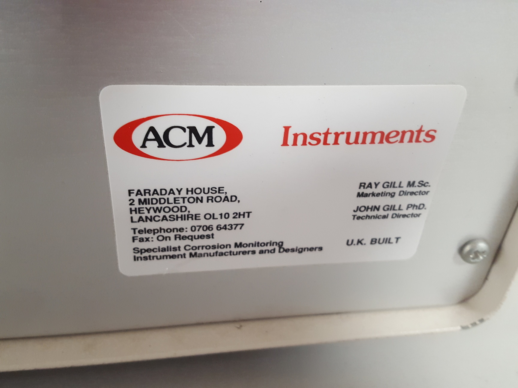 Image of ACM Instruments Current Voltage Noise Managers (Spares & Repairs) Lab