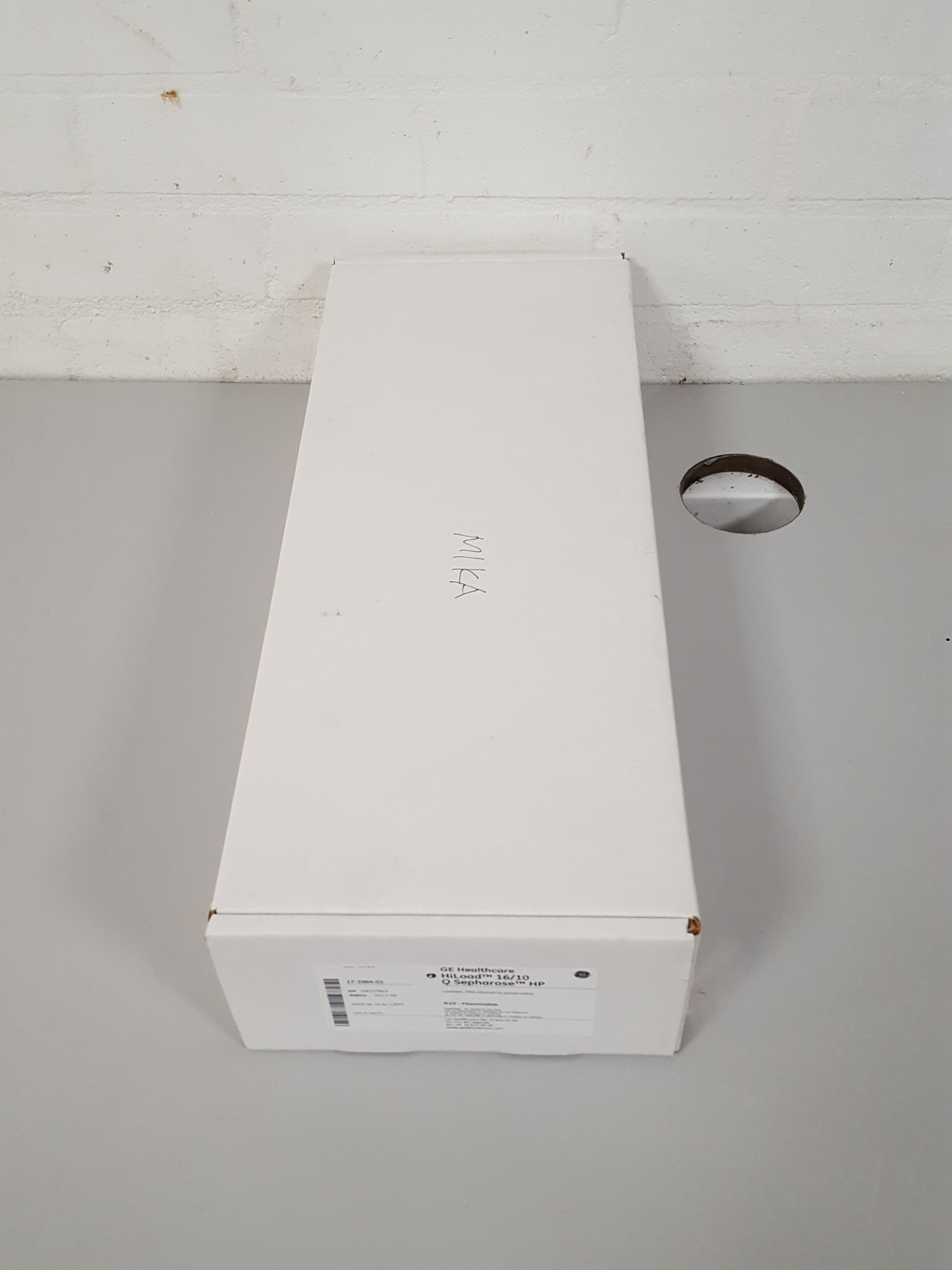 Image of GE Healthcare Hiload XK16 16/10 Q Sepharose High Performance 17-1064-01 Lab
