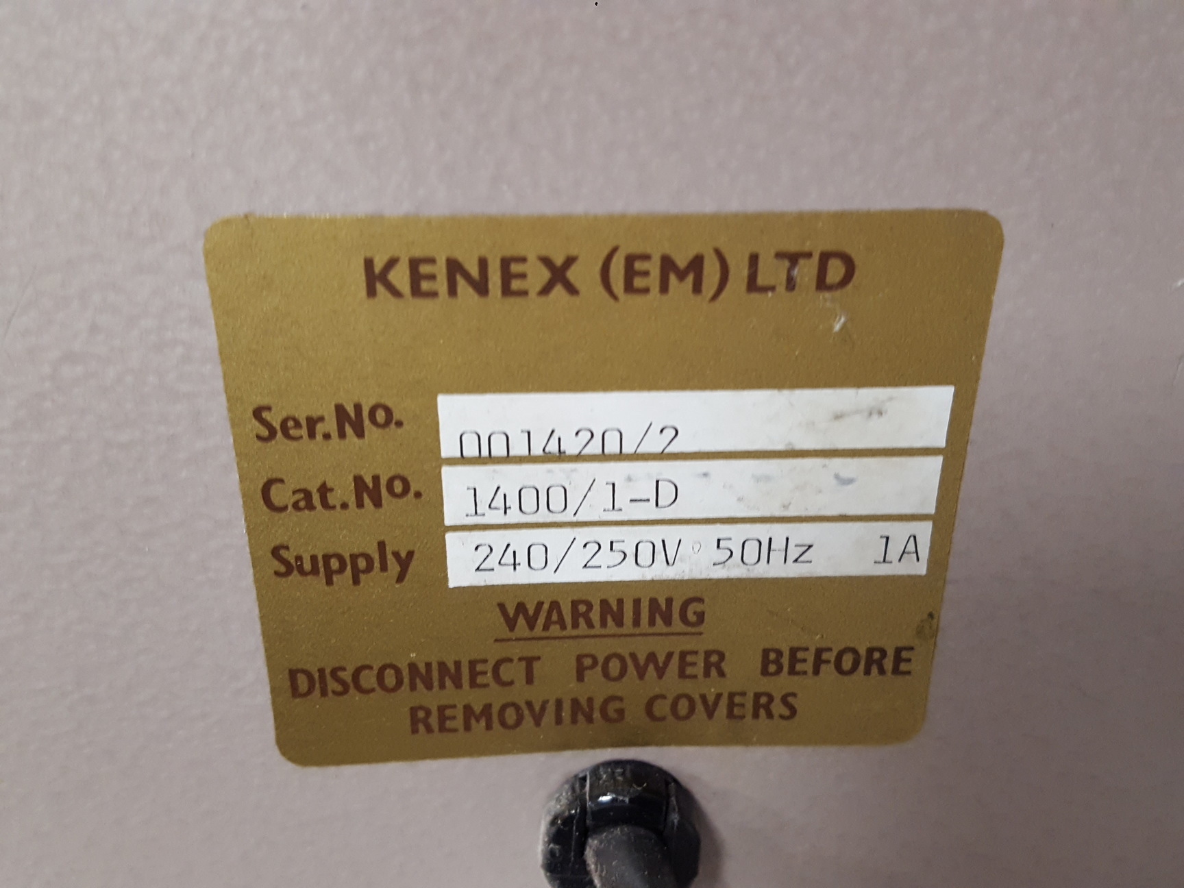 Image of Kenex Cat#1400/1-D X-Ray Light Viewing Box Lab