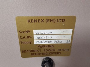 Thumbnail image of Kenex Cat#1400/1-D X-Ray Light Viewing Box Lab