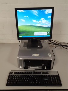 Thumbnail image of AsusTek Desktop PC With Acer AL1717F LCD Monitor With Accessories IT