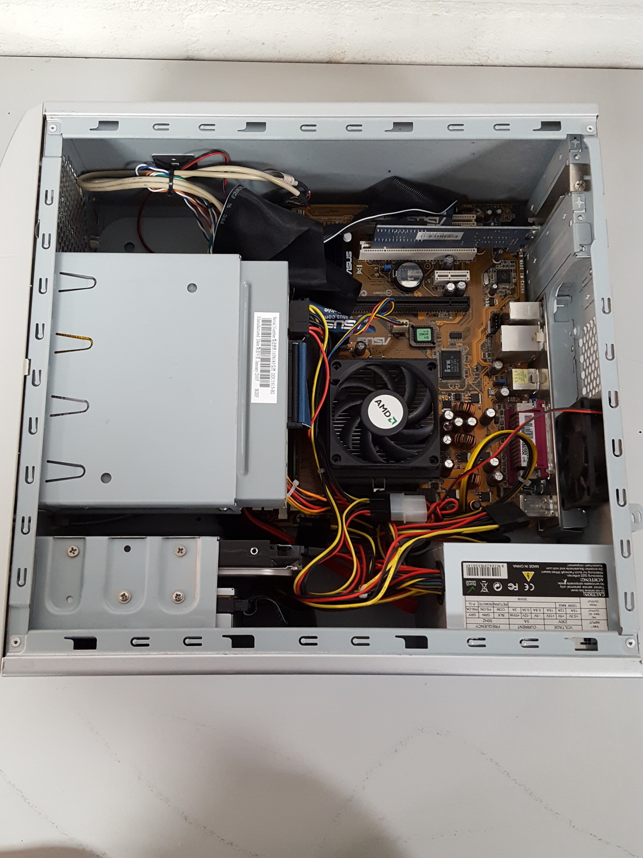 Image of AsusTek Desktop PC With Acer AL1717F LCD Monitor With Accessories IT