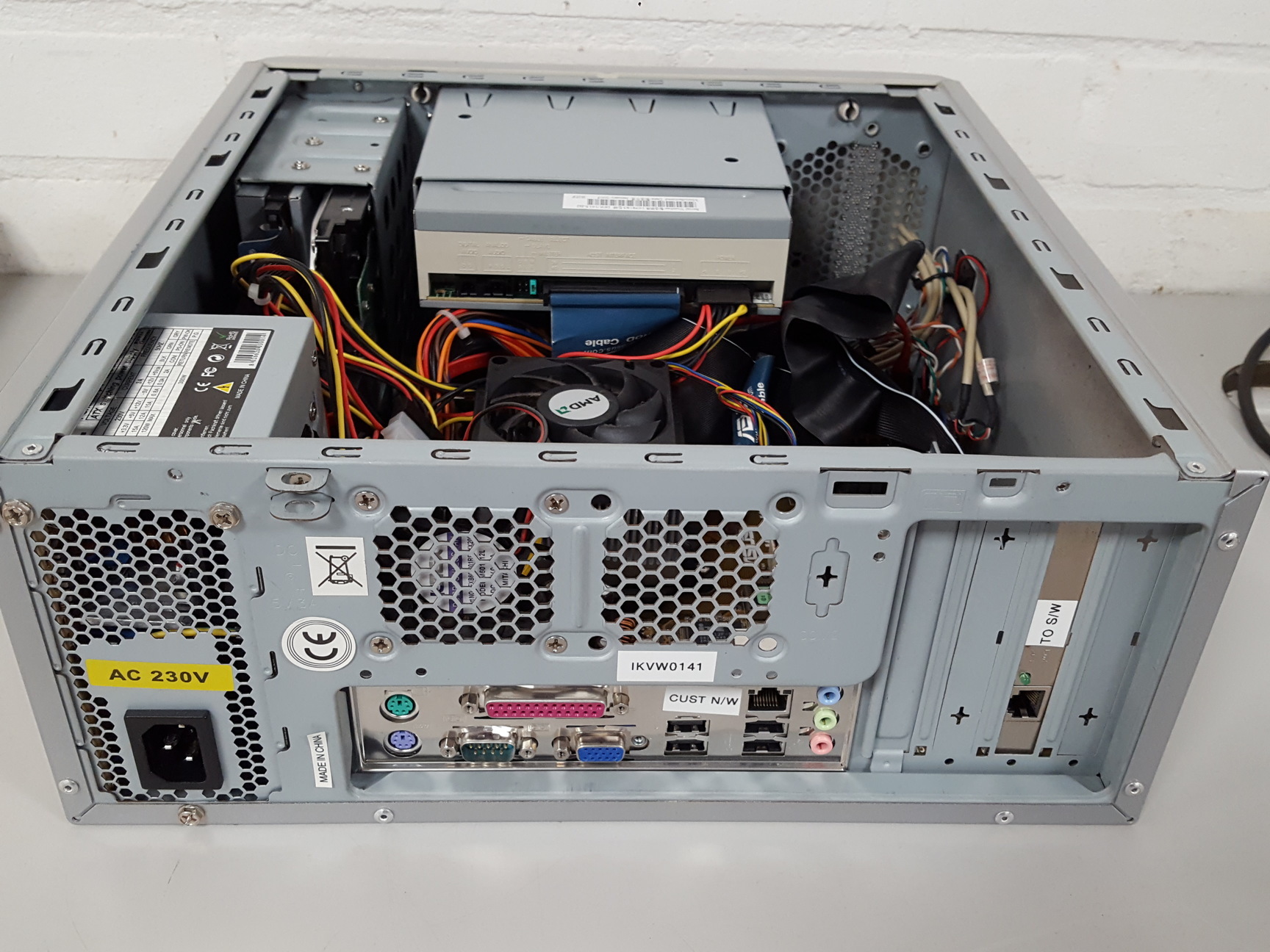 Image of AsusTek Desktop PC With Acer AL1717F LCD Monitor With Accessories IT