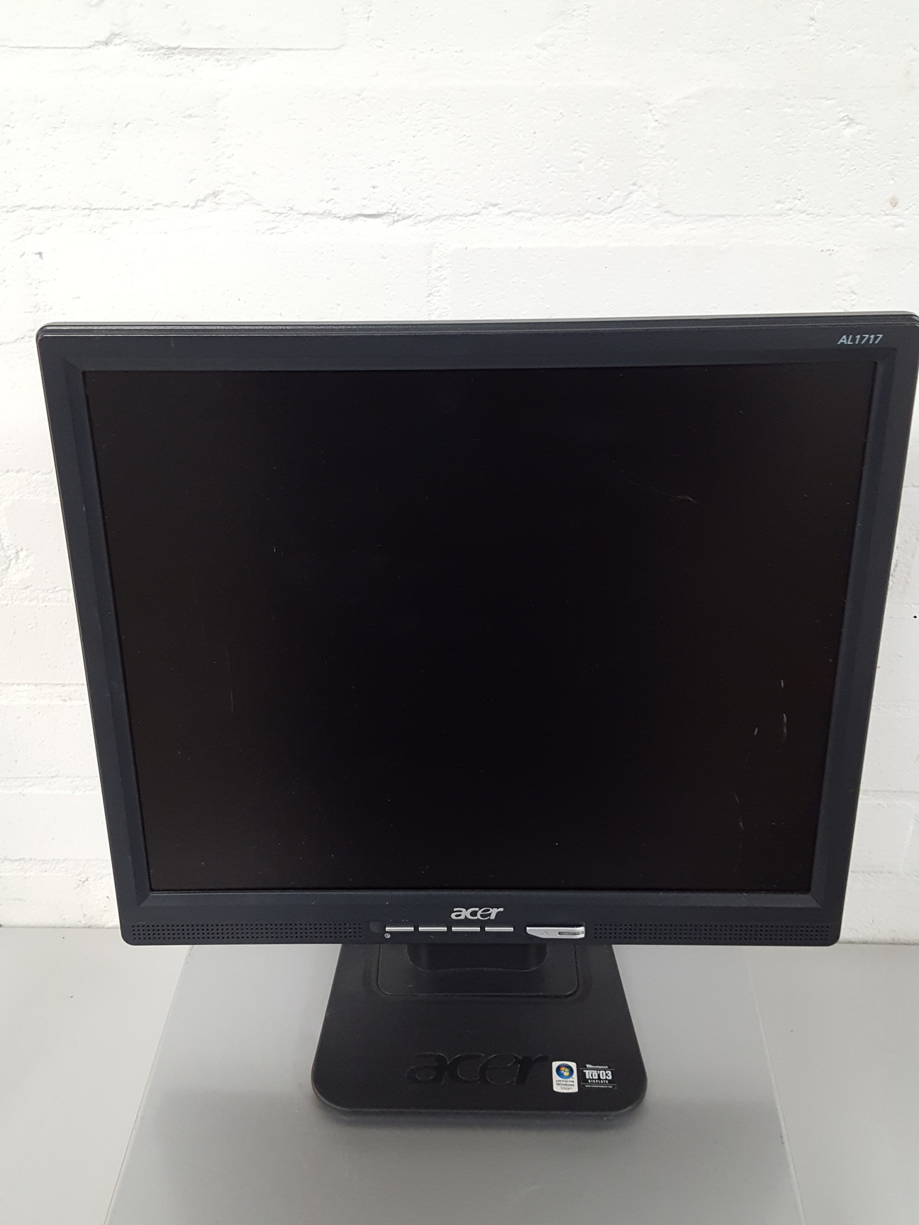 Image of AsusTek Desktop PC With Acer AL1717F LCD Monitor With Accessories IT