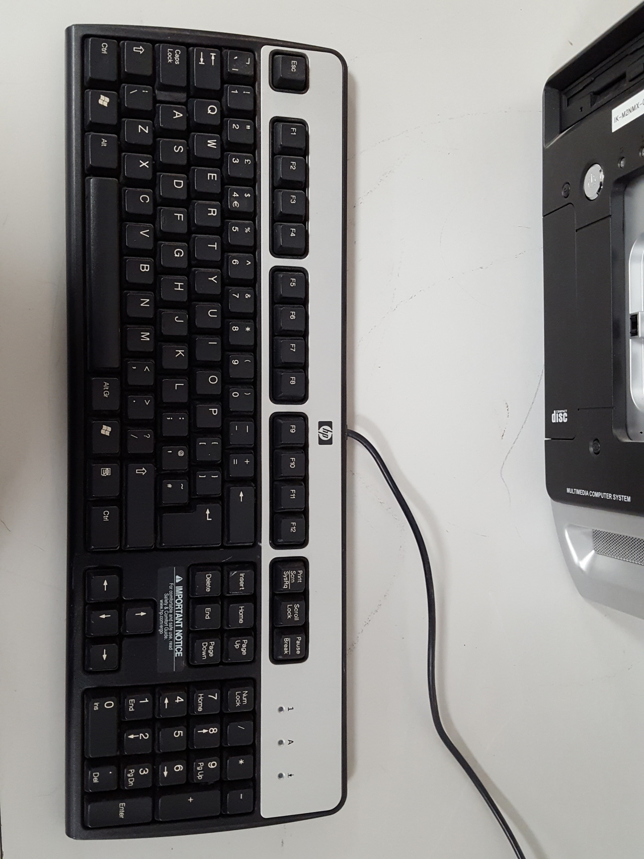 Image of AsusTek Desktop PC With Acer AL1717F LCD Monitor With Accessories IT
