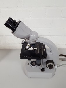 Thumbnail image of Carl Zeiss Binocular Microscope +4 Objectives F10/0,25, Plan 40/0,65, Neofluar