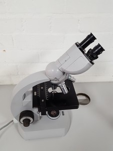 Thumbnail image of Carl Zeiss Binocular Microscope +4 Objectives F10/0,25, Plan 40/0,65, Neofluar