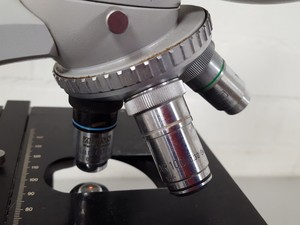 Thumbnail image of Carl Zeiss Binocular Microscope +4 Objectives F10/0,25, Plan 40/0,65, Neofluar