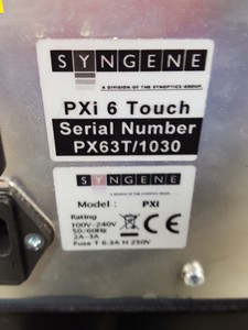 Thumbnail image of SynGene PXi-6 Touch Multi-Application Gel Imaging System Lab