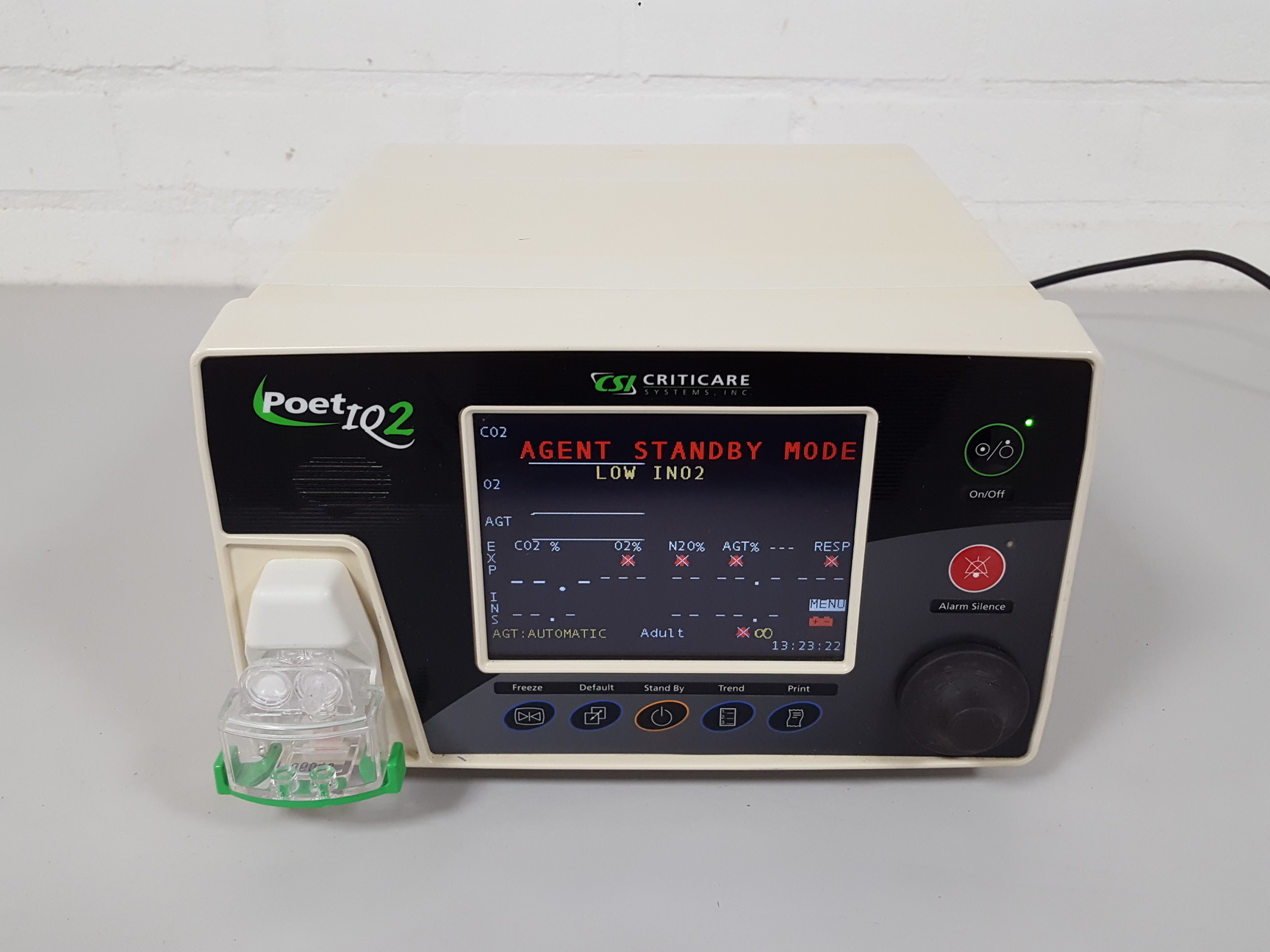 Image of Criticare POET IQ2 8500Q Anaesthesia Monitor Lab Surgery