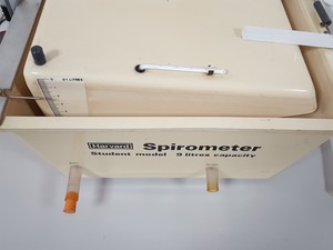 Thumbnail image of Harvard Student Model 9 Litre Spirometer Lab 