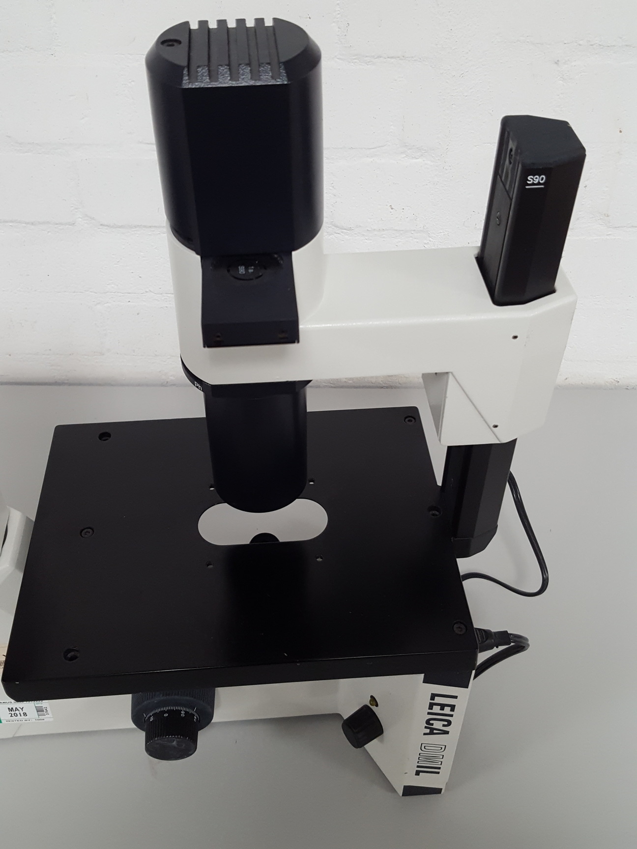 Leica DM IL LED Tissue Culture Microscope + 3 Objectives 10x/0.20 Phaco