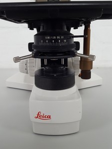 Thumbnail image of Leica DM/LS II/98 Binocular Microscope 40x PH2, 20x PH1, 10x / 0.22 C PLAN Lab