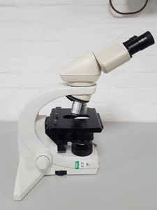 Thumbnail image of Leica DM/LS II/98 Binocular Microscope 40x PH2, 20x PH1, 10x / 0.22 C PLAN Lab