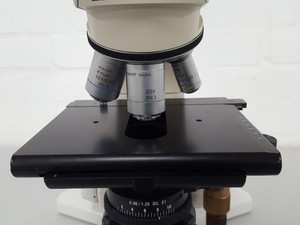 Thumbnail image of Leica DM/LS II/98 Binocular Microscope 40x PH2, 20x PH1, 10x / 0.22 C PLAN Lab