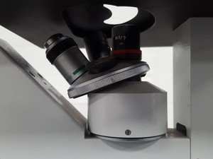 Thumbnail image of Will Wetzlar Wilovert Inverted Microscope With 3 x Objectives Lab