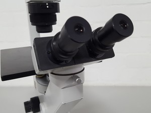 Thumbnail image of Will Wetzlar Wilovert Inverted Microscope With 3 x Objectives Lab