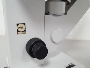 Thumbnail image of Will Wetzlar Wilovert Inverted Microscope With 3 x Objectives Lab