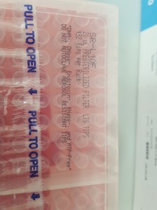 Thumbnail image of 5x Racks of Mettler Toledo 20ul Pre-Sterilized Filter Tips Lab 17005860, SR-L10F