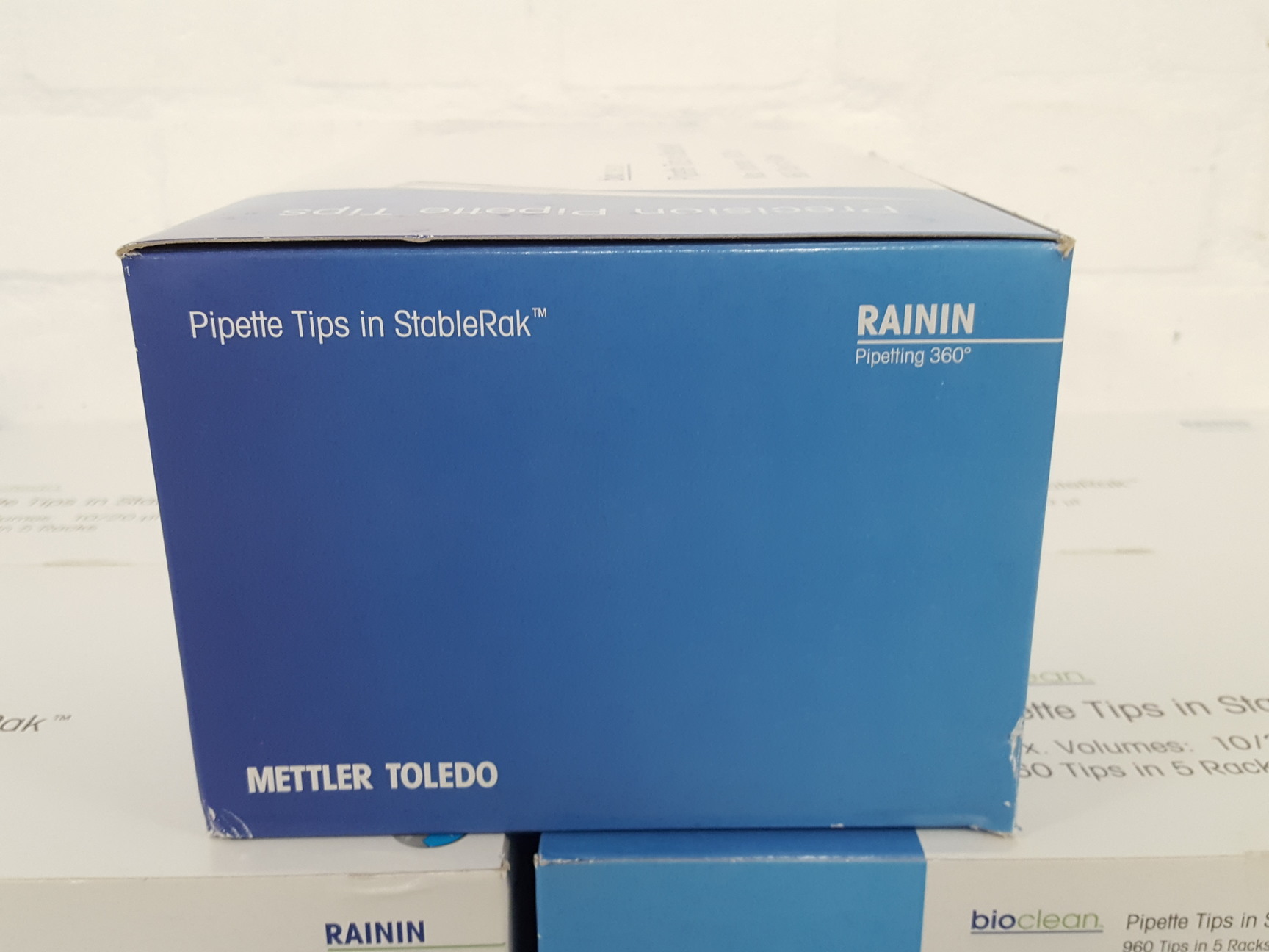 Image of 5x Racks of Mettler Toledo 20ul Pre-Sterilized Filter Tips Lab 17005860, SR-L10F