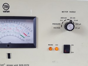 Thumbnail image of Varian StarCell UHV Vacuum Ion Pump & Power Unit 929-0172 / Controller Lab