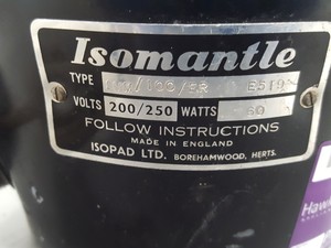 Thumbnail image of 2 x Isopad Isomantle Heating Mantles Lab Heating - Spares or Repairs